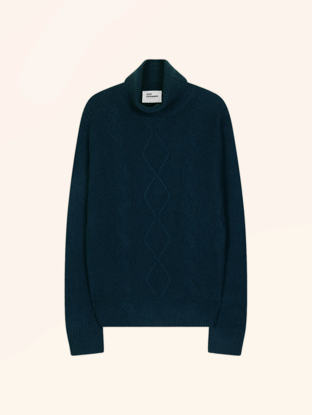 DOLMA pullover rollkragen 6-fädig blau petrol