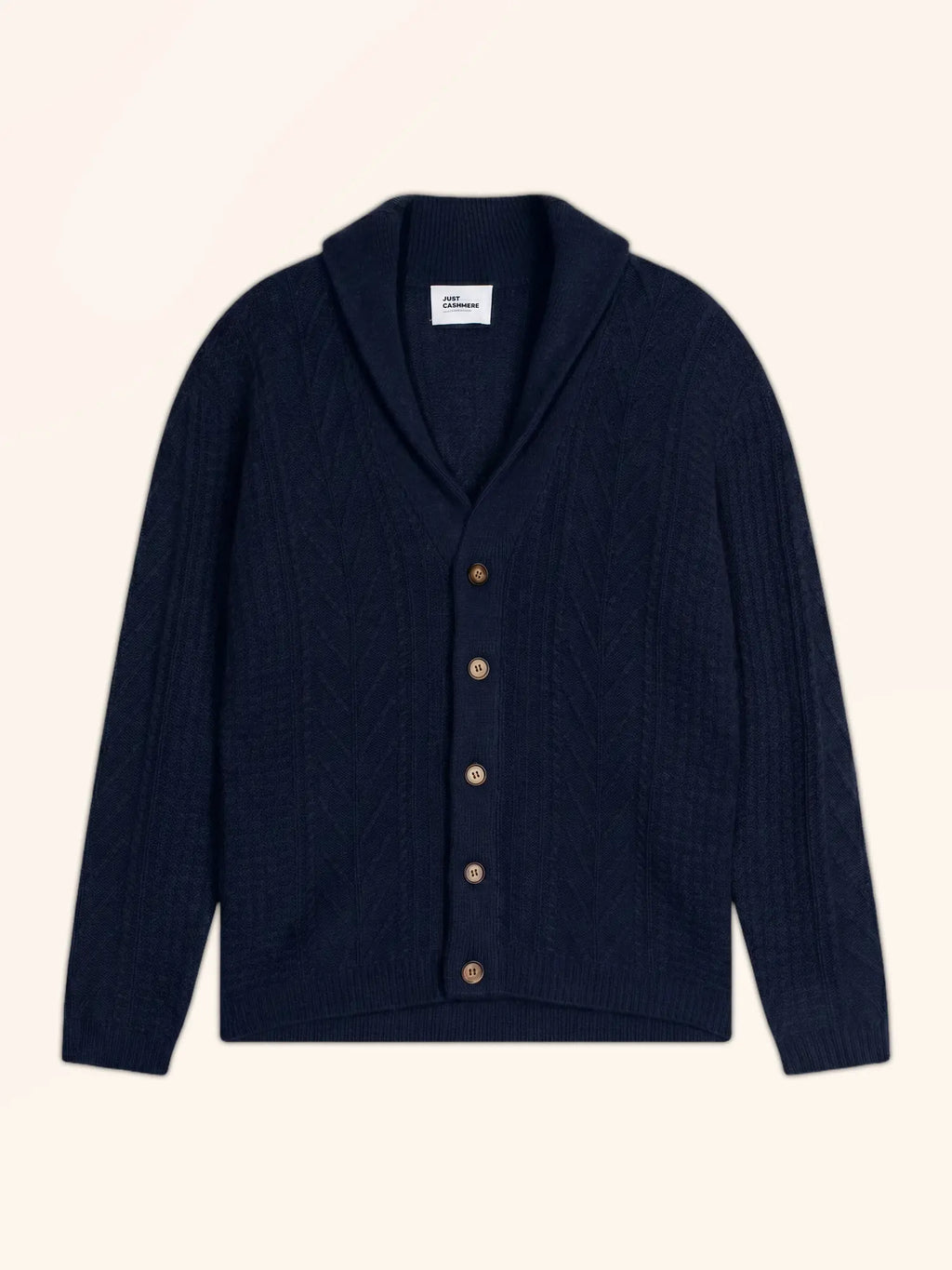 GARMA jacke geknöpft schalkragen 6-fädig marineblau