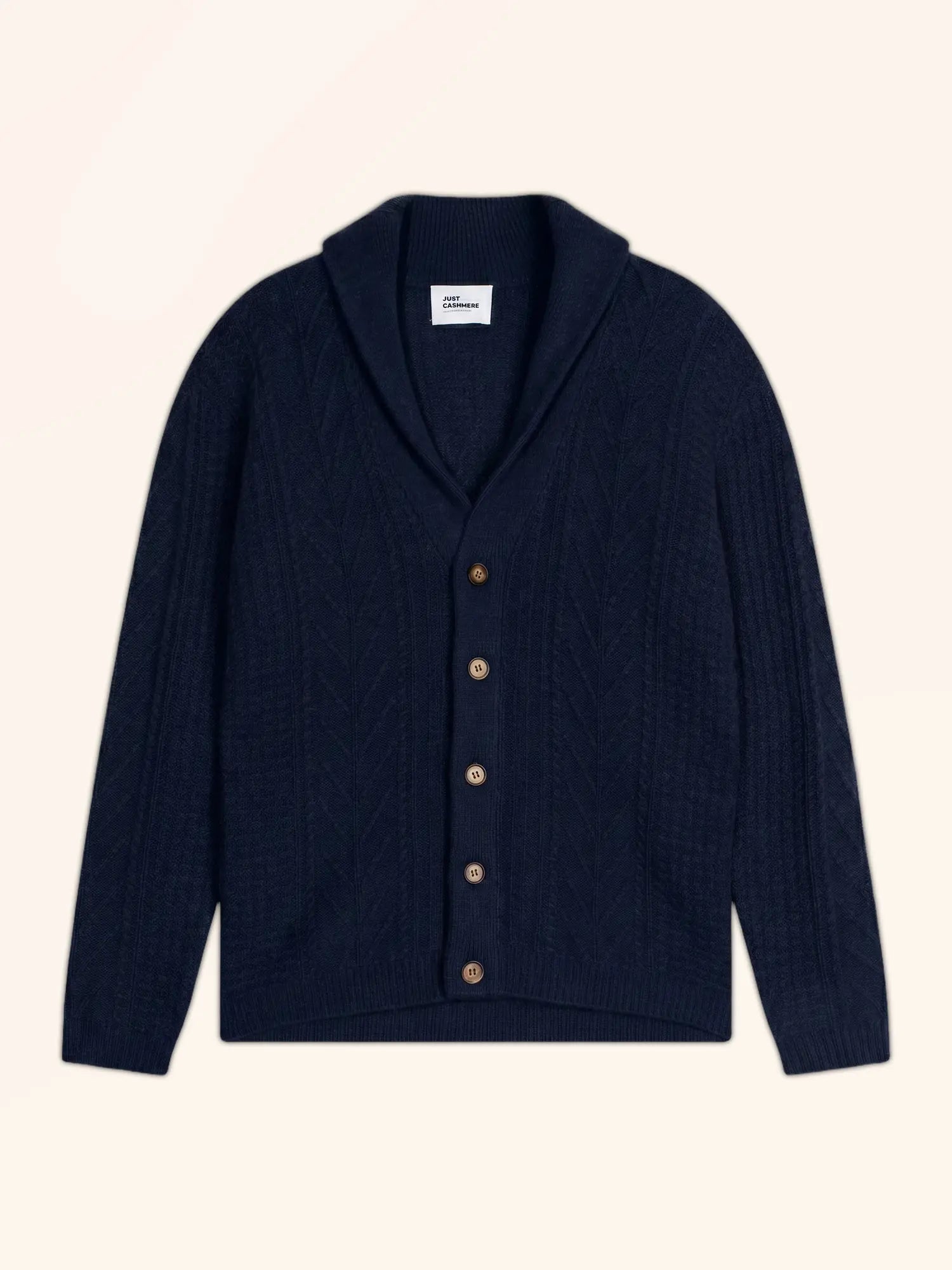GARMA jacke geknöpft schalkragen 6-fädig marineblau