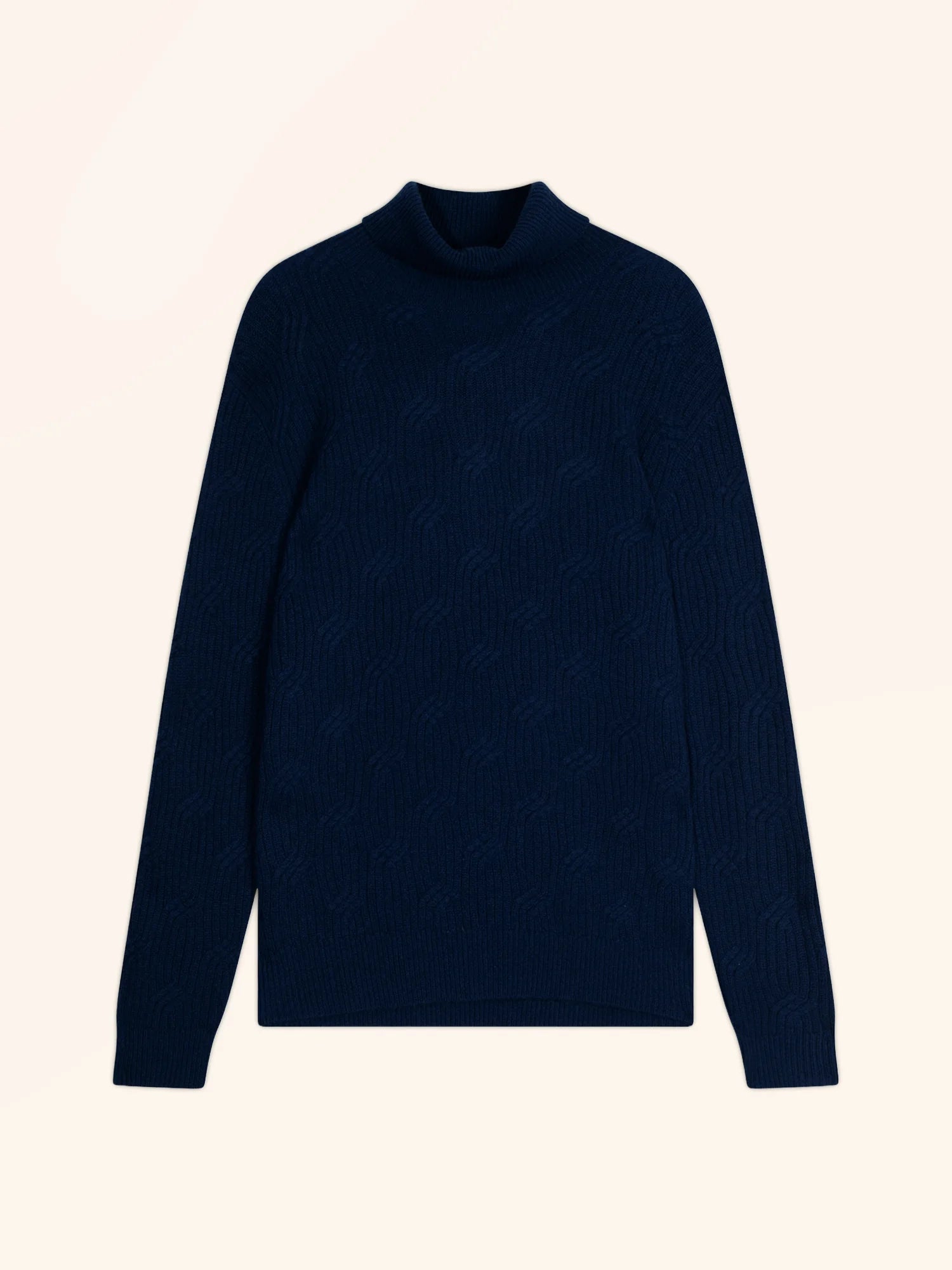 GOBA pullover rollkragen 4-fädig minuit