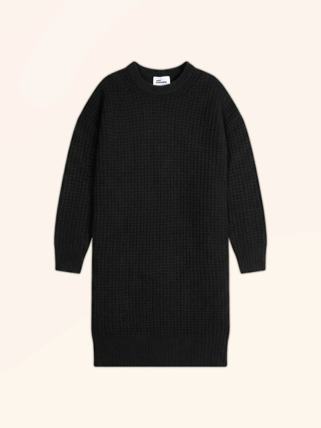 CHEWA kleid rundhalsausschnitt 8-fädig schwarz