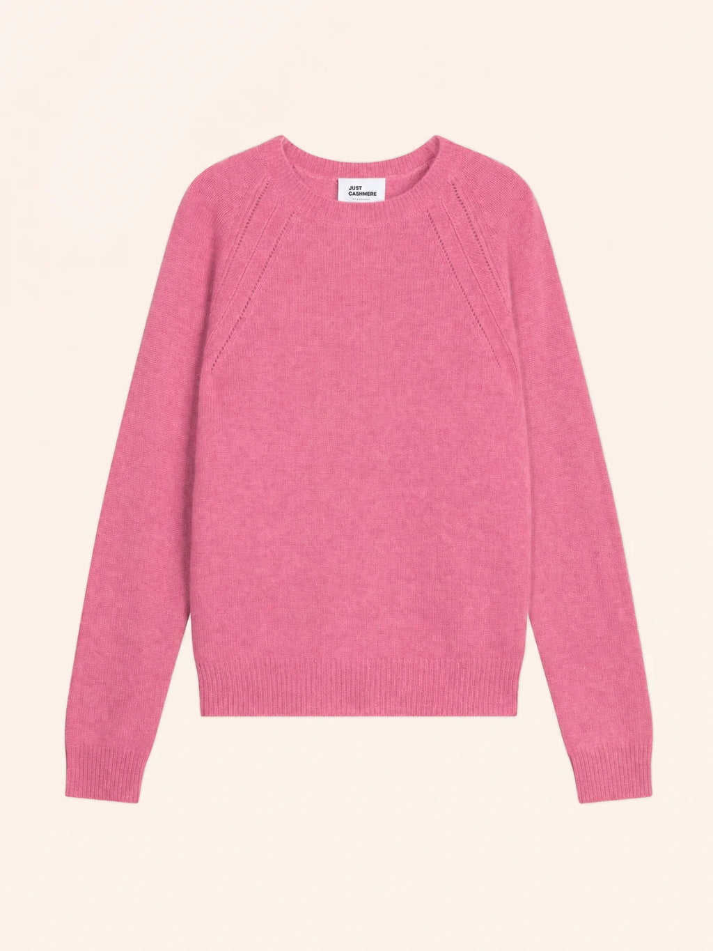 AREQUIPA pullover rundhalsausschnitt 4-fädig fraise