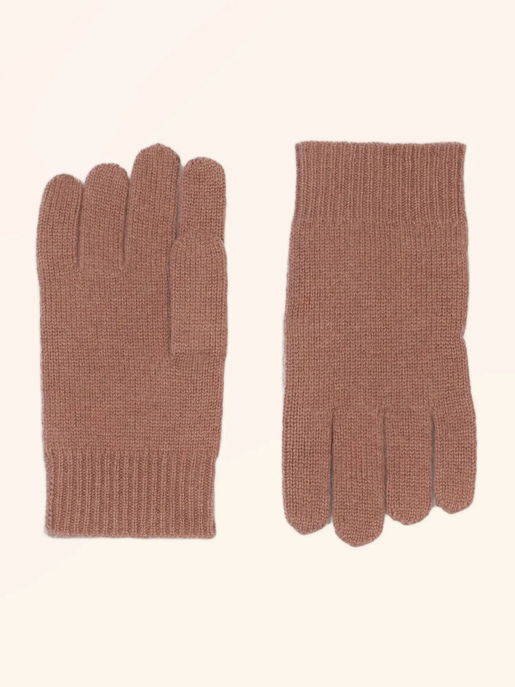 YANN gants 4 fils terracotta