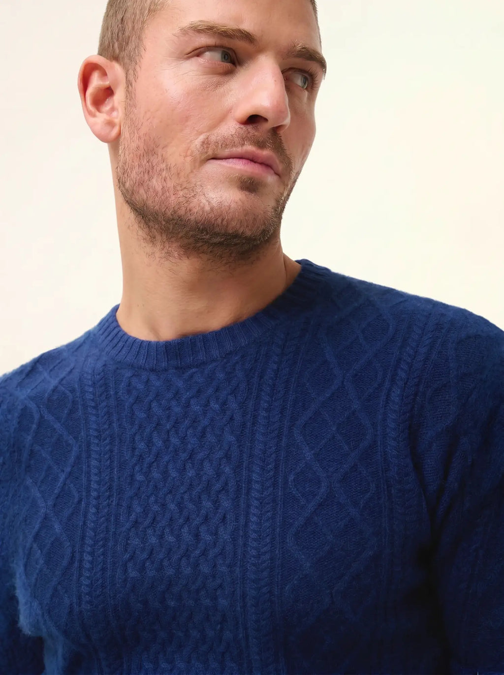 THURID pullover rundhalsausschnitt 4-fädig minuit