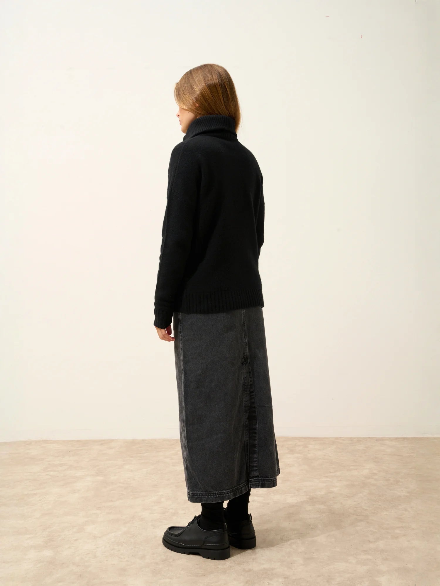 AKAR pullover dockermütze 6-fädig schwarz