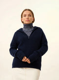 AKAR pullover dockermütze 6-fädig marineblau