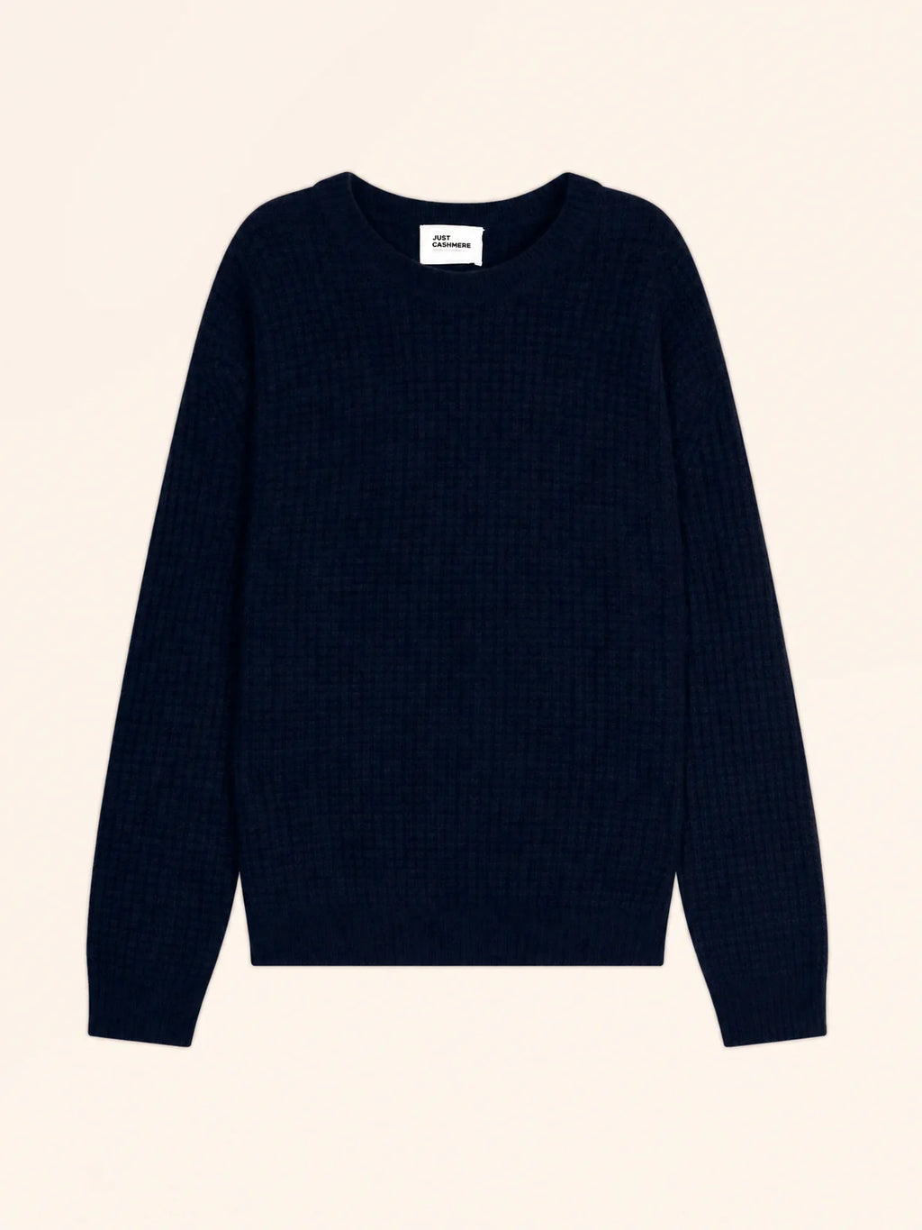 ASSAM pullover rundhalsausschnitt 6-fädig marineblau