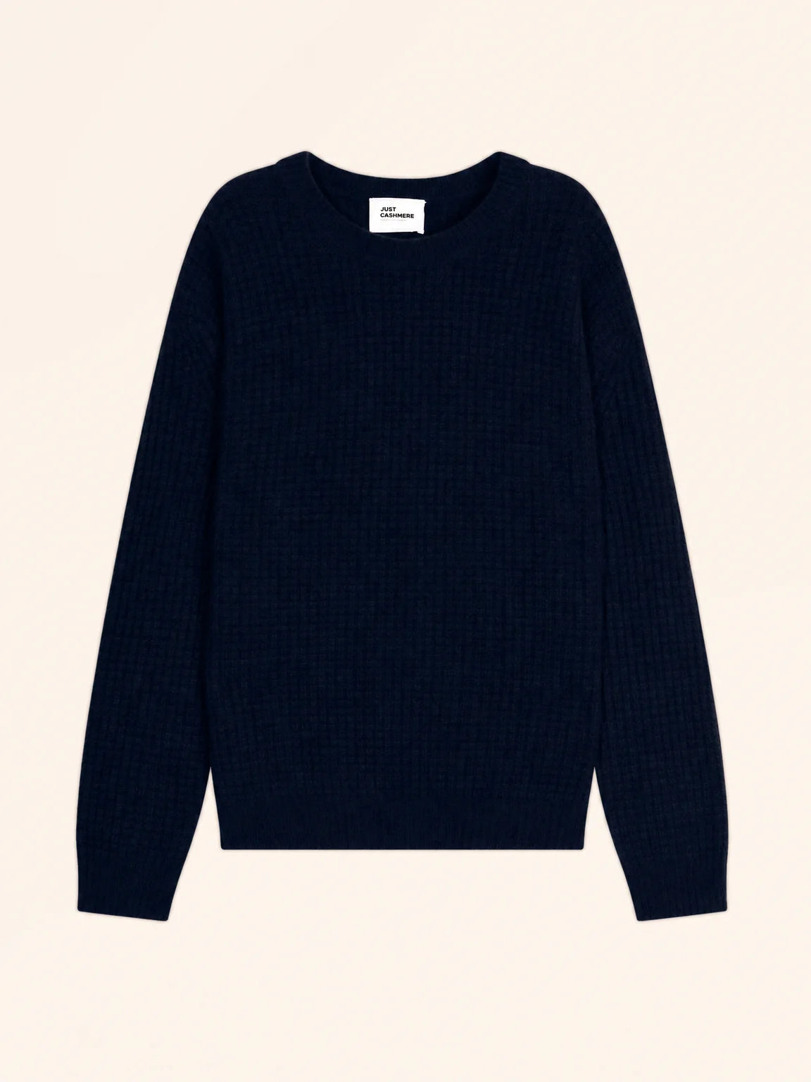 ASSAM pullover rundhalsausschnitt 6-fädig marineblau