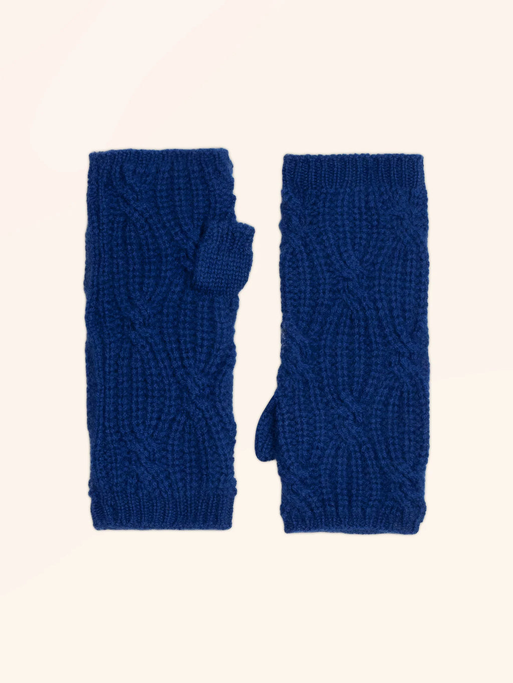 BALE fingerlose handschuhe 6-fädig ultramarin