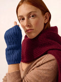BALE fingerlose handschuhe 6-fädig ultramarin