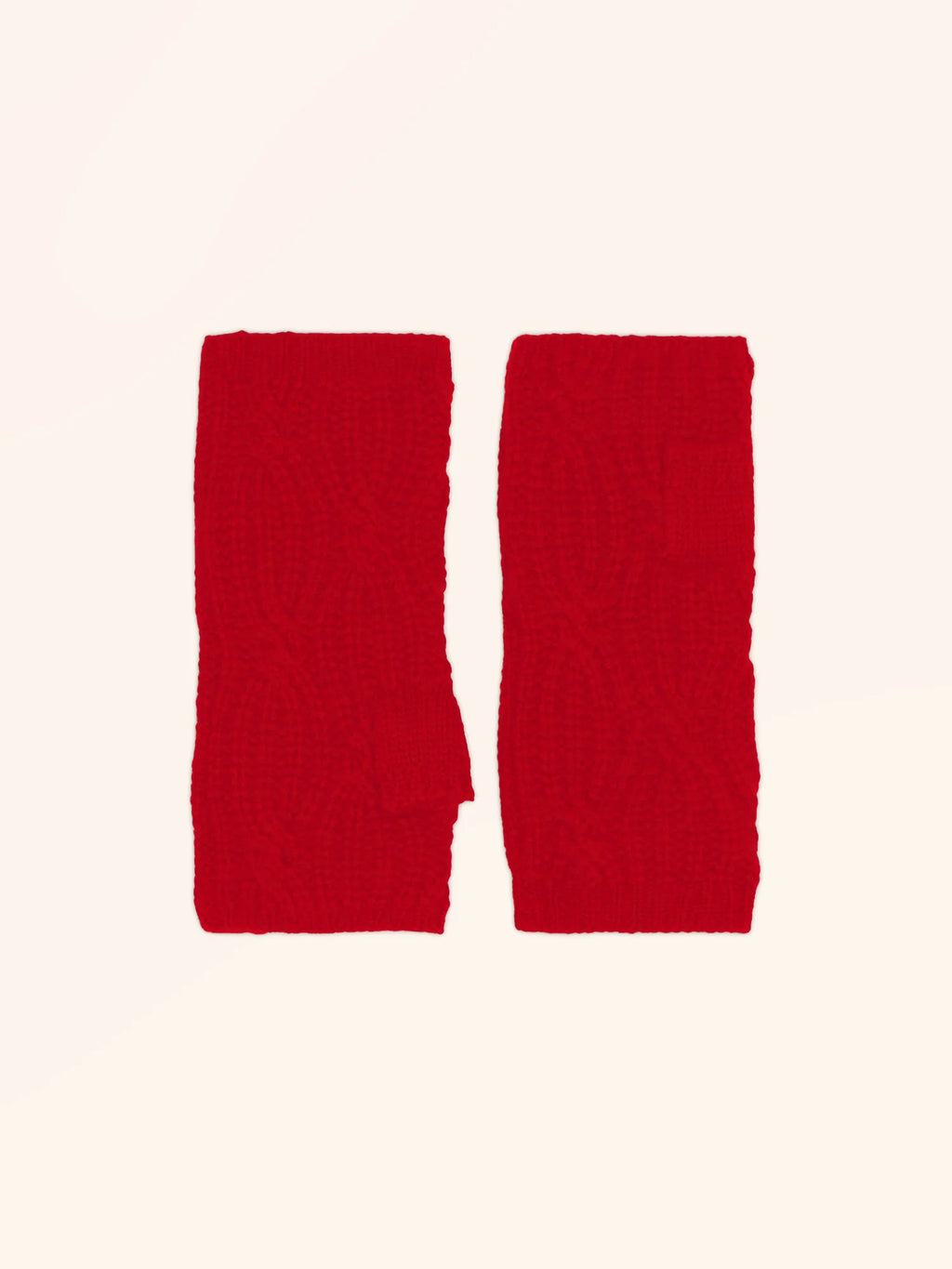 BALE fingerlose handschuhe 6-fädig rot