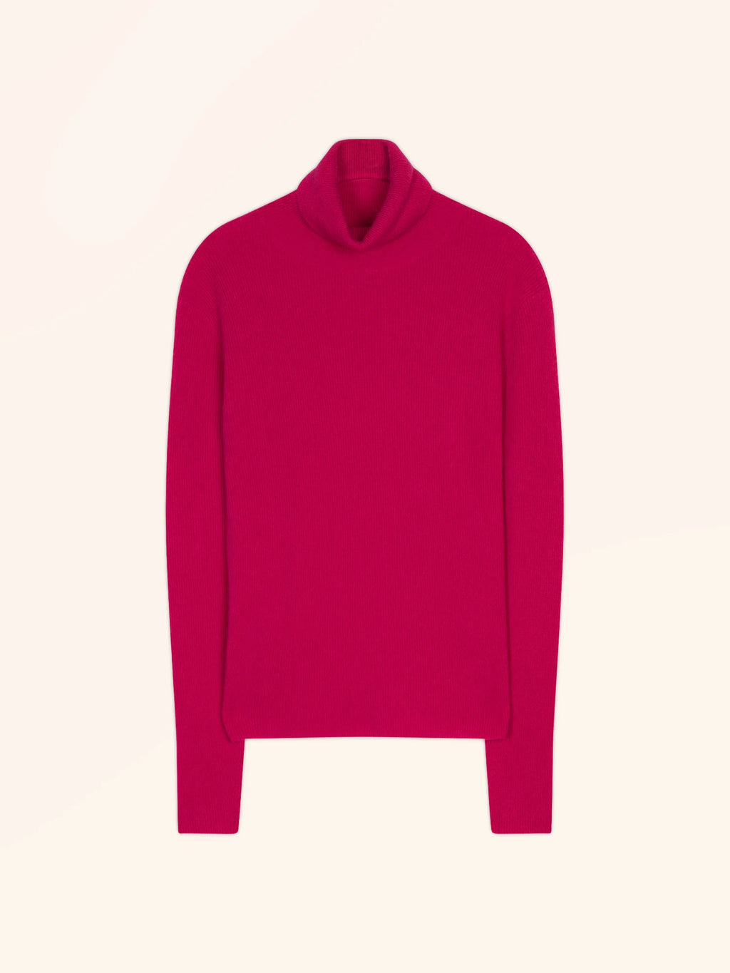 LANAIS pullover rollkragen fuchsia