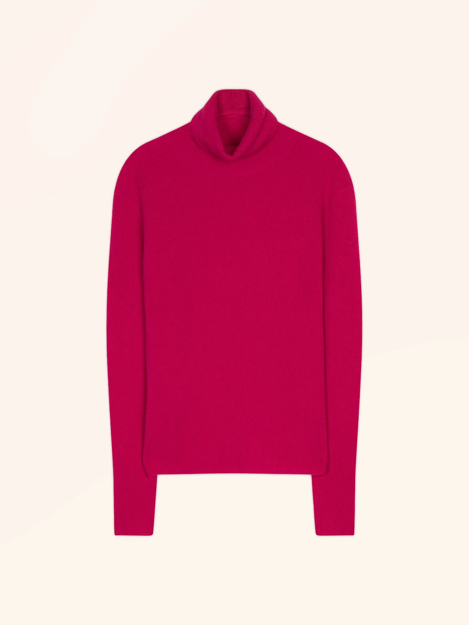LANAIS pullover rollkragen fuchsia