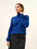 LANAIS pullover rollkragen ultramarin