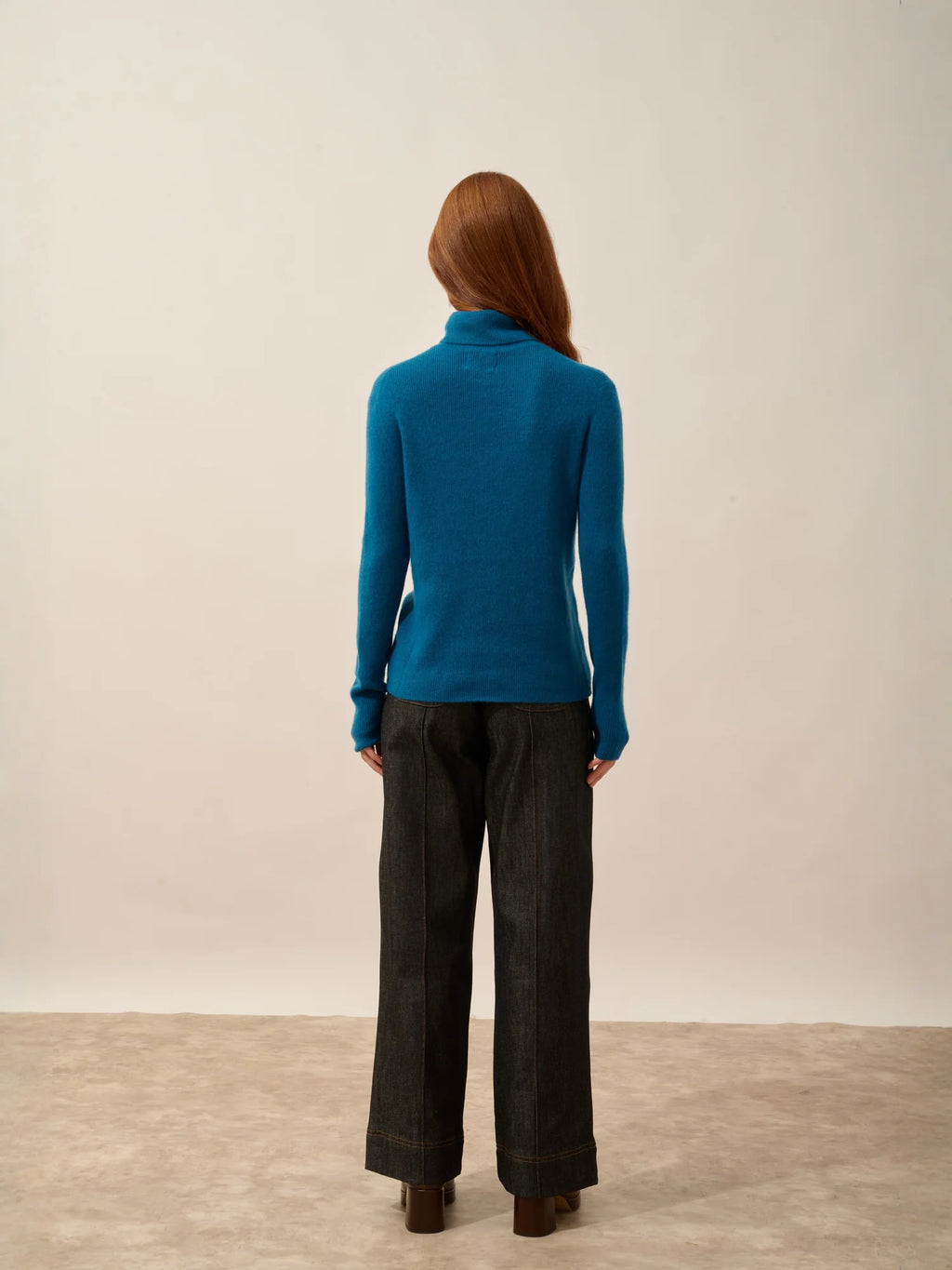 LANAIS pullover rollkragen paon