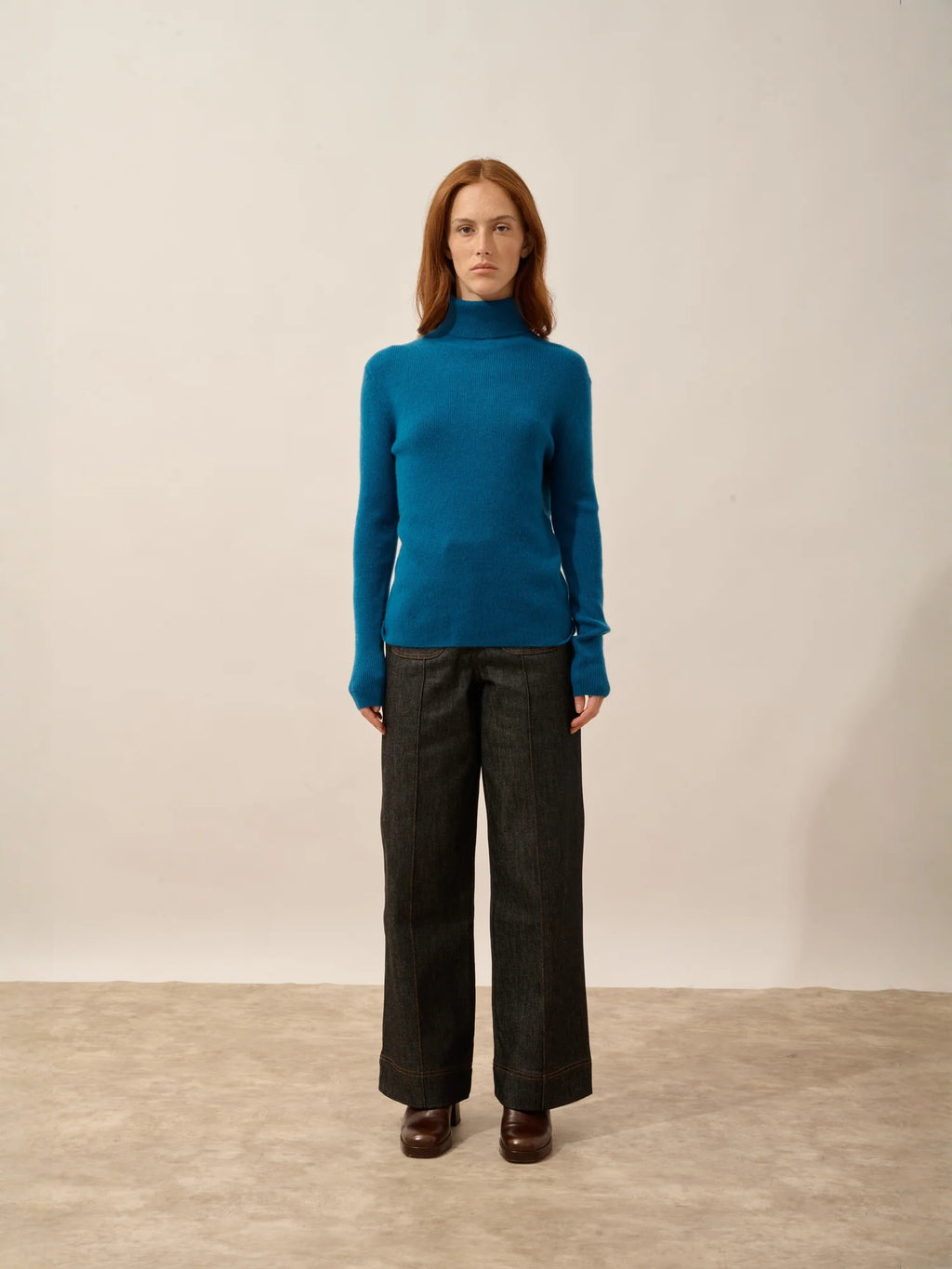 LANAIS pullover rollkragen paon