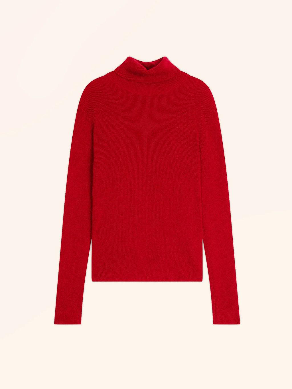 LANAIS pullover rollkragen rot