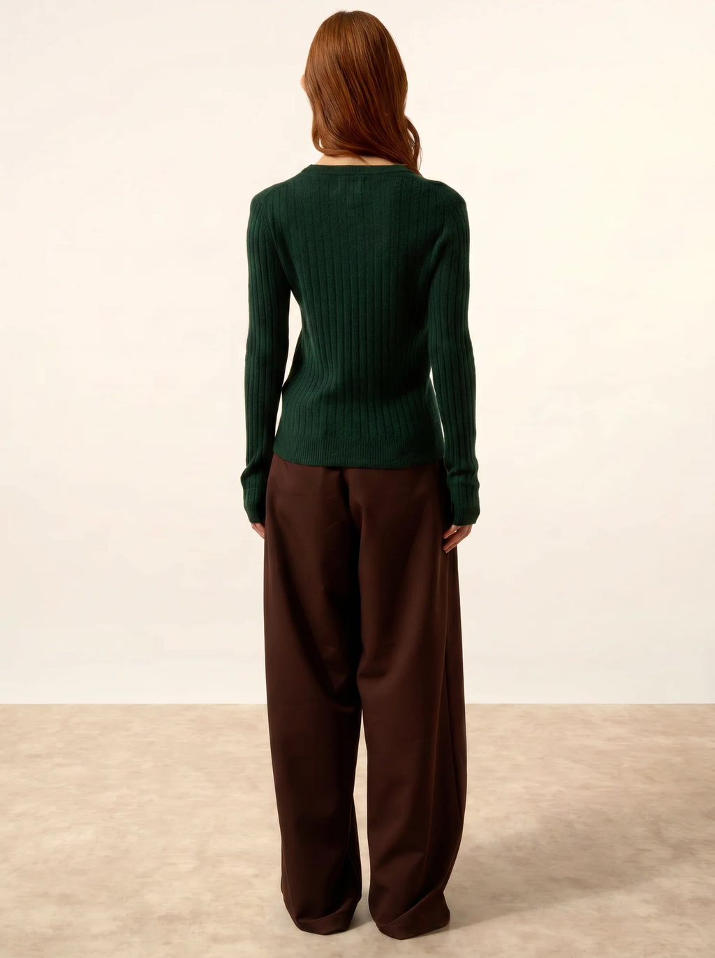 AVANA pullover rundhalsausschnitt zypresse