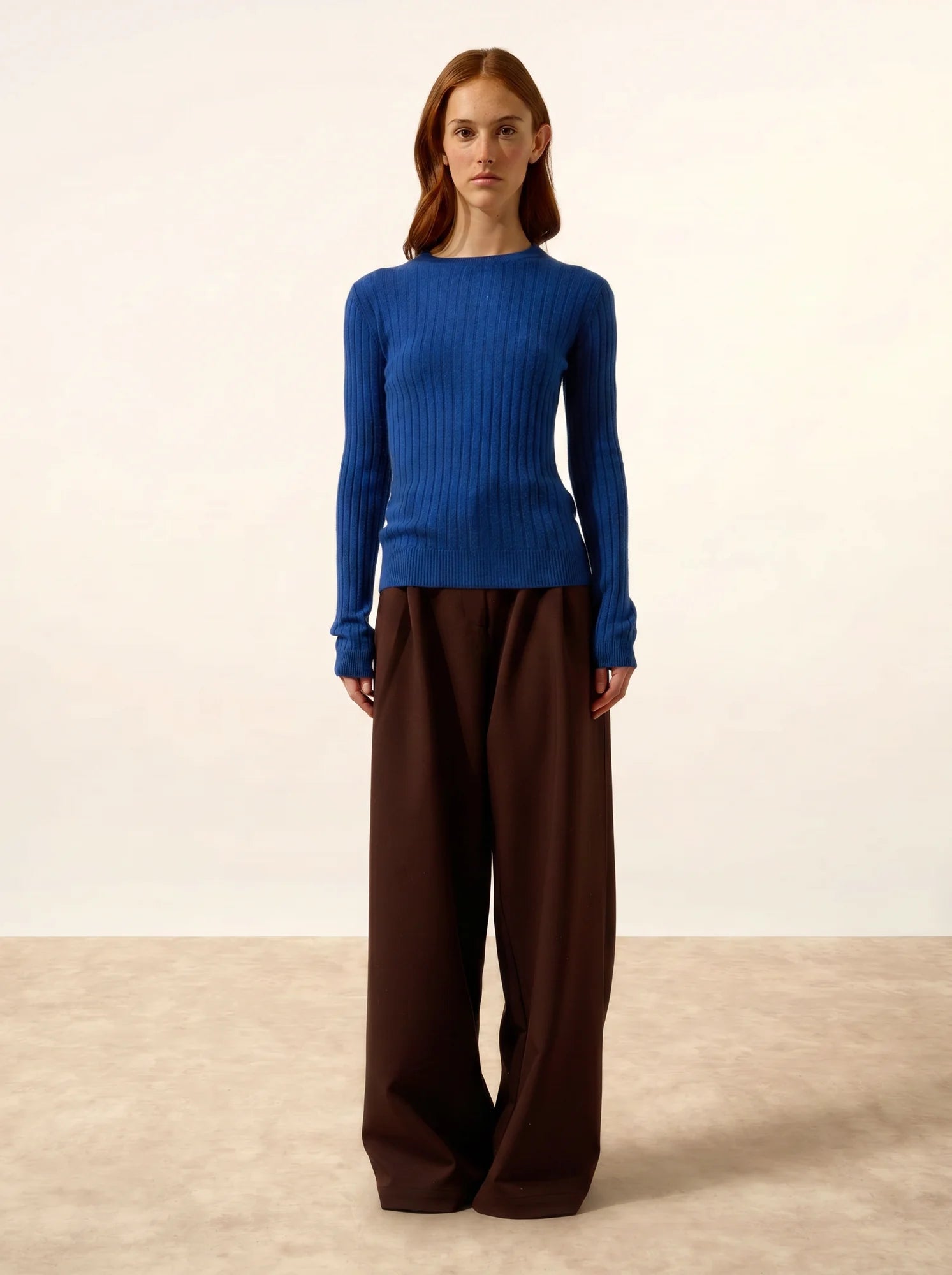 AVANA pullover rundhalsausschnitt ultramarin