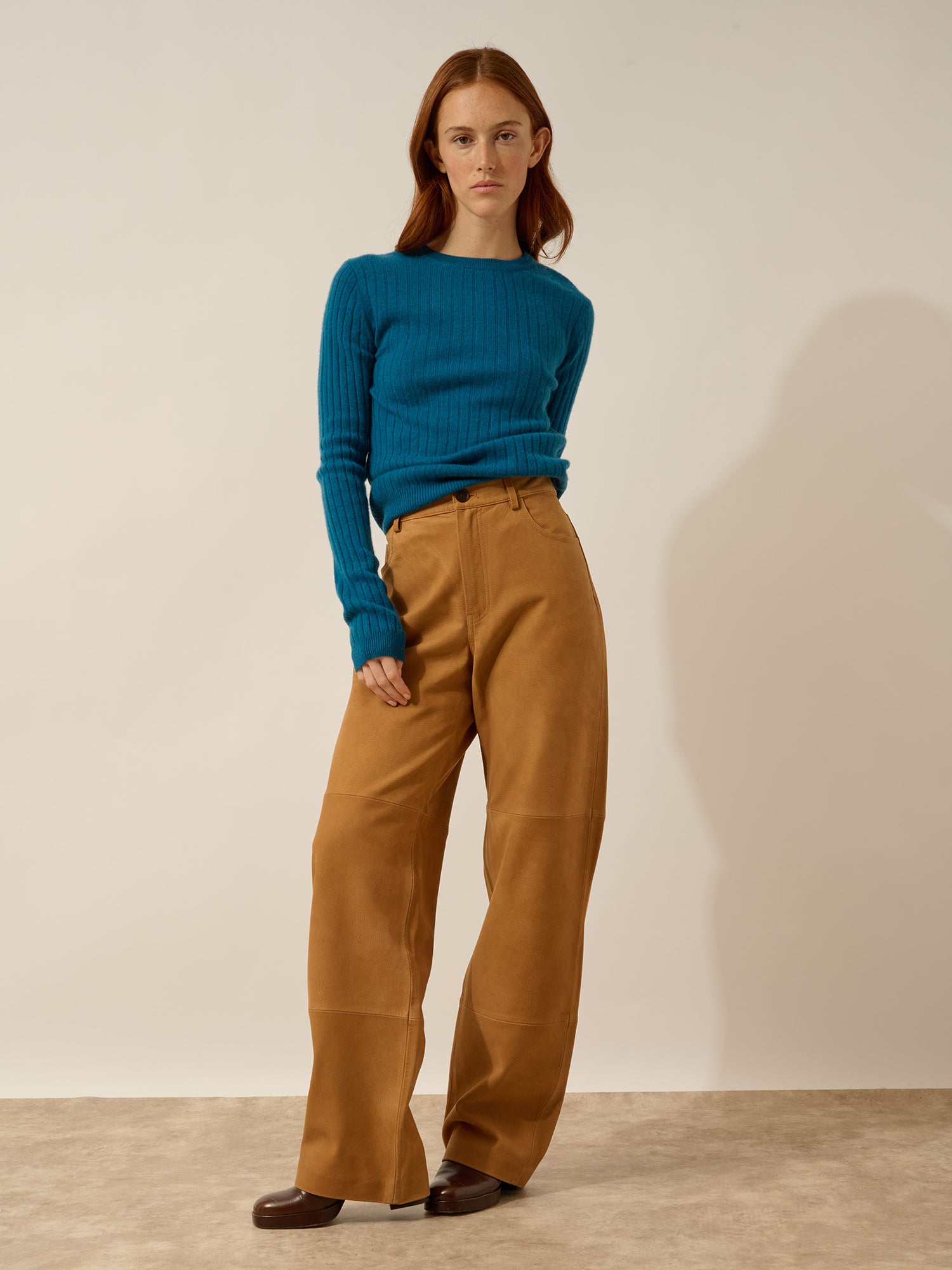 AVANA pull col rond paon