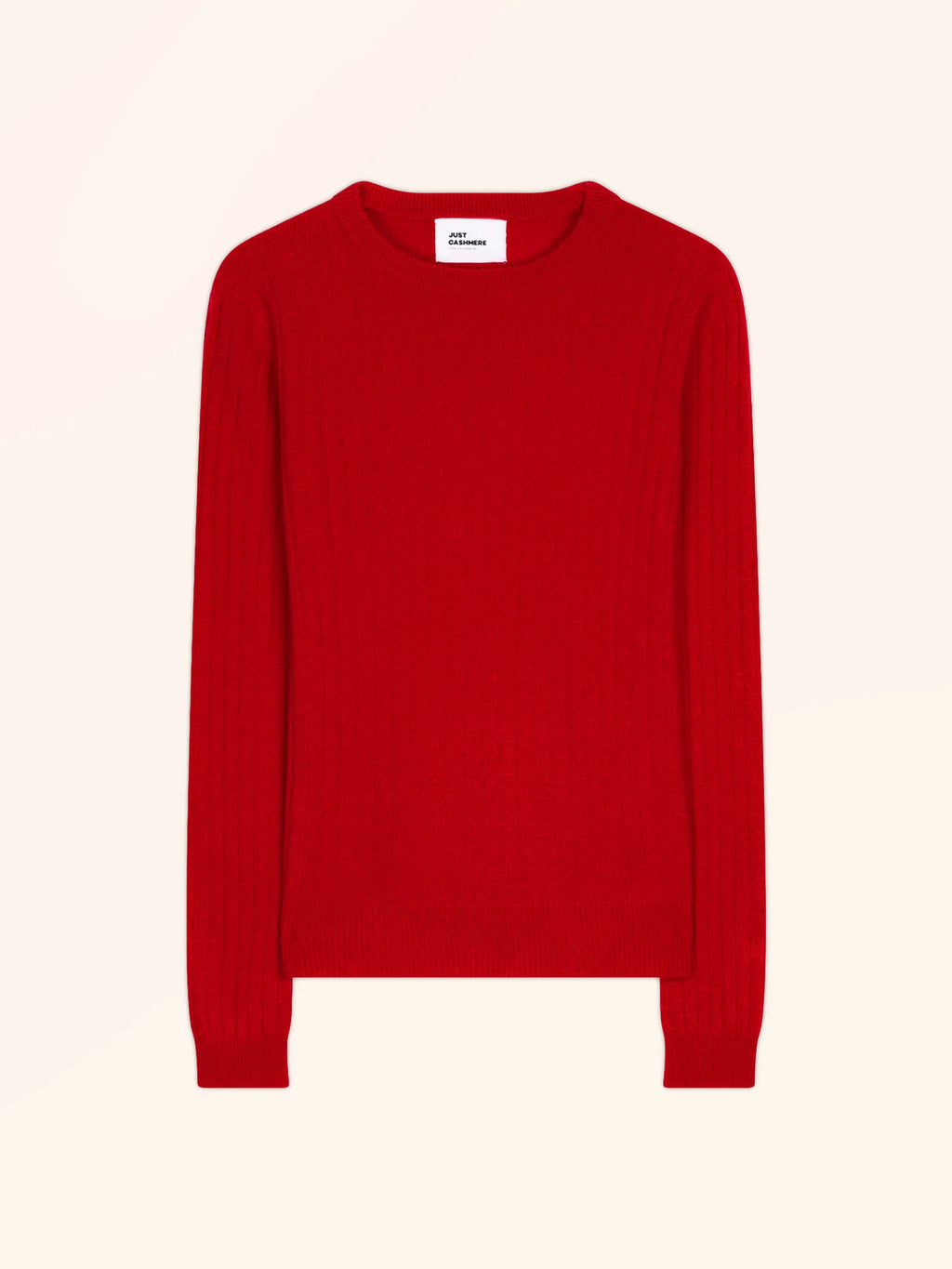 AVANA pullover rundhalsausschnitt rot