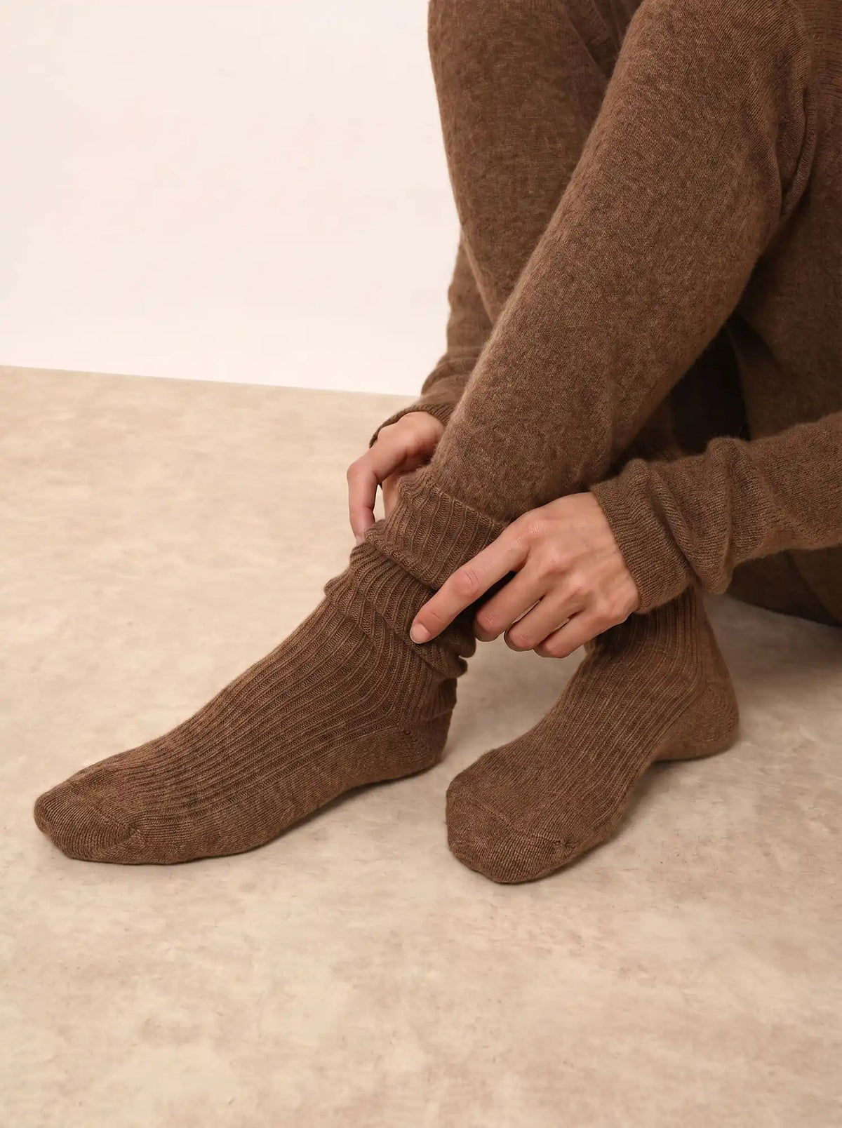 DAYAYA Socks 4 Ply Hazelnut