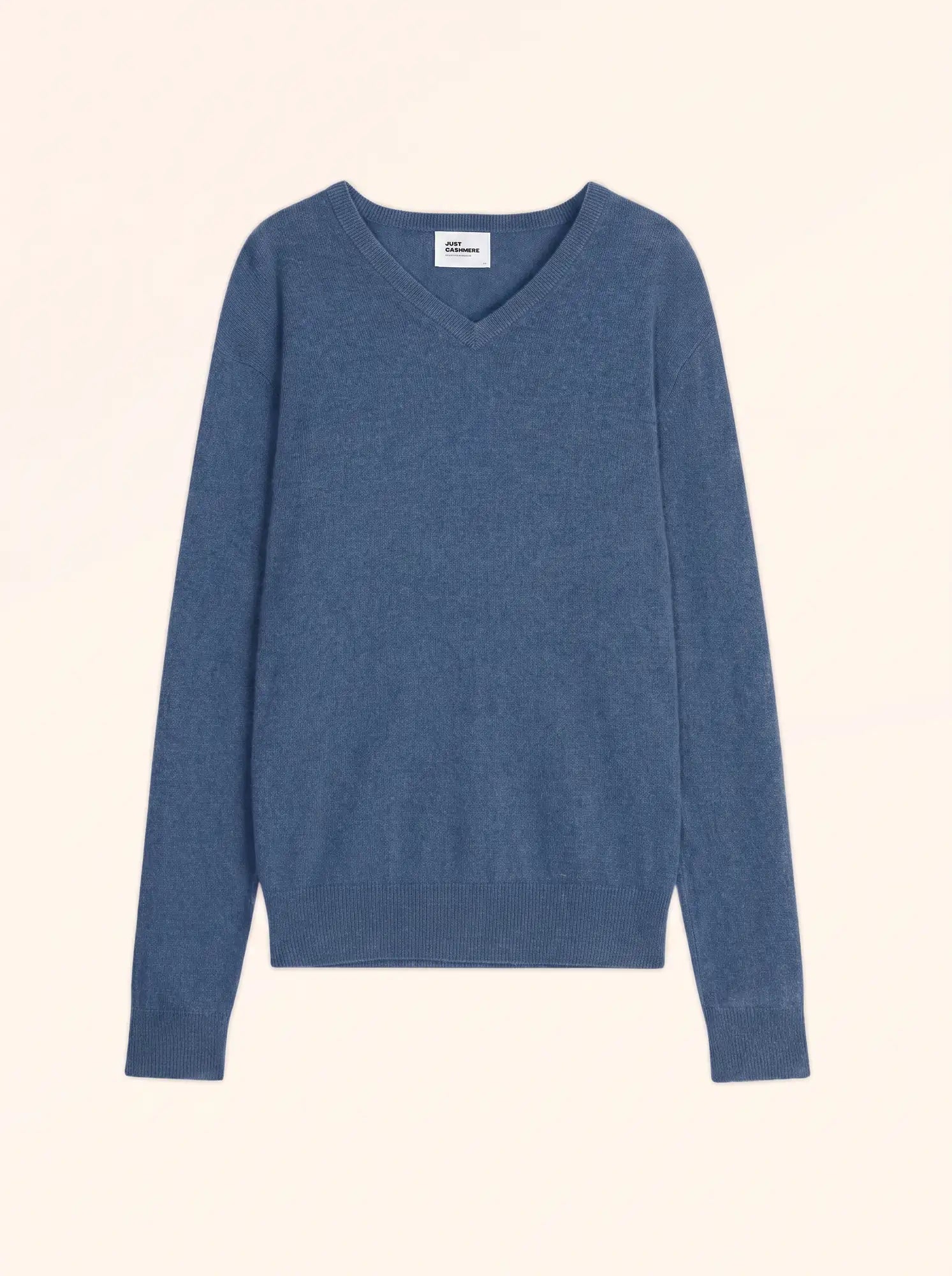 WALT pullover v-ausschnitt blau denim