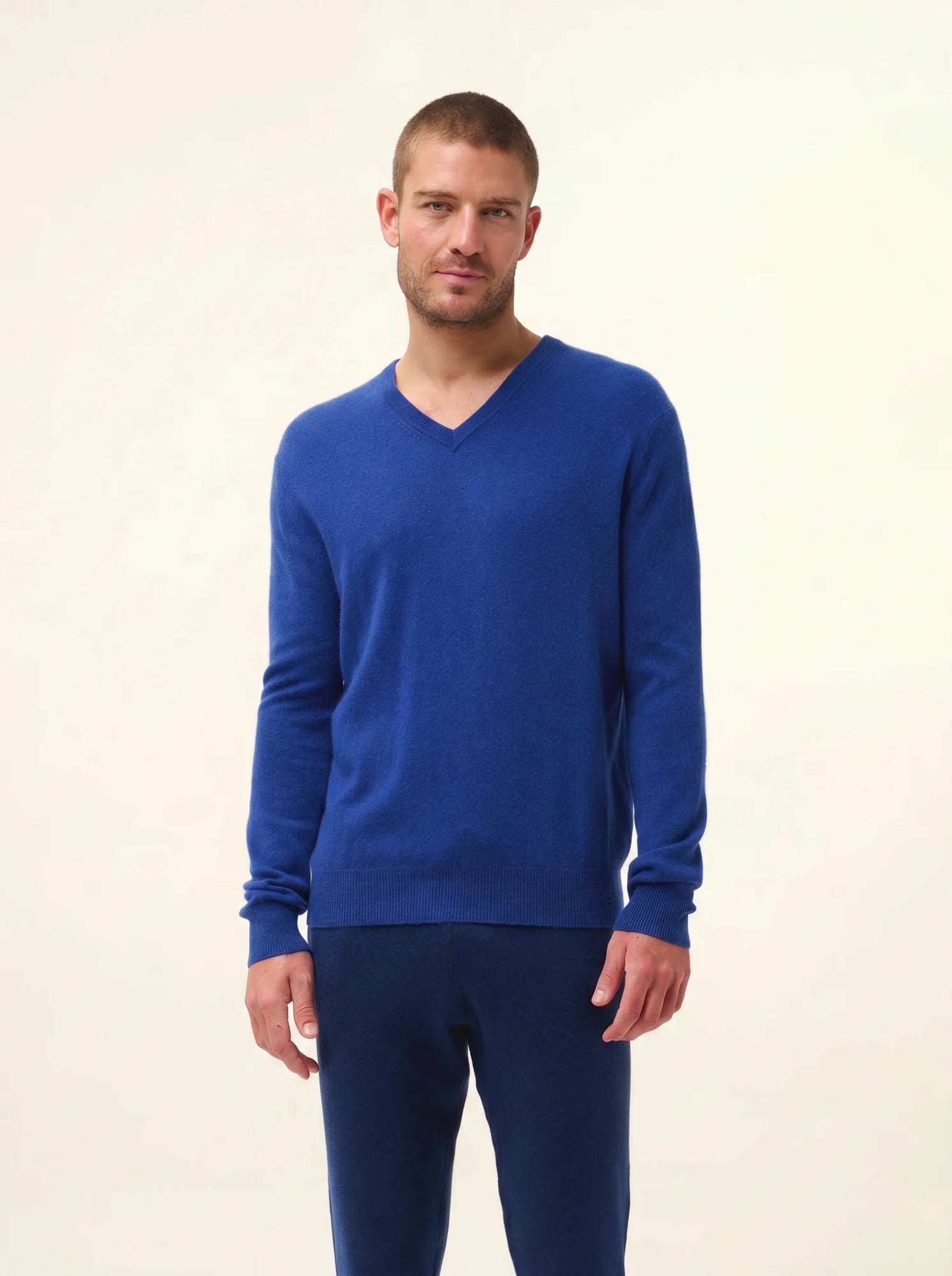 WALT pullover v-ausschnitt ultramarin