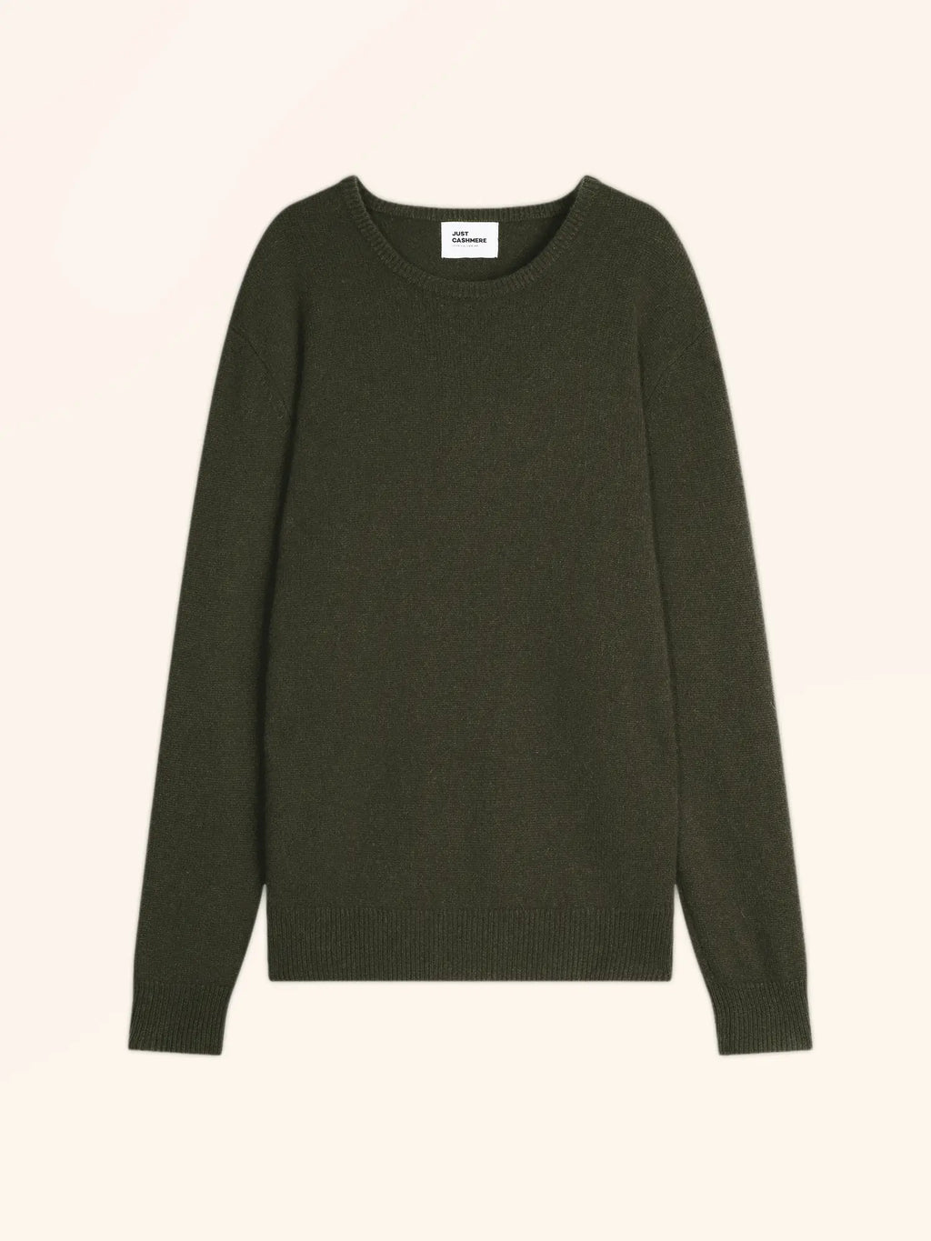 GABIN pullover rundhalsausschnitt 4-fädig khaki