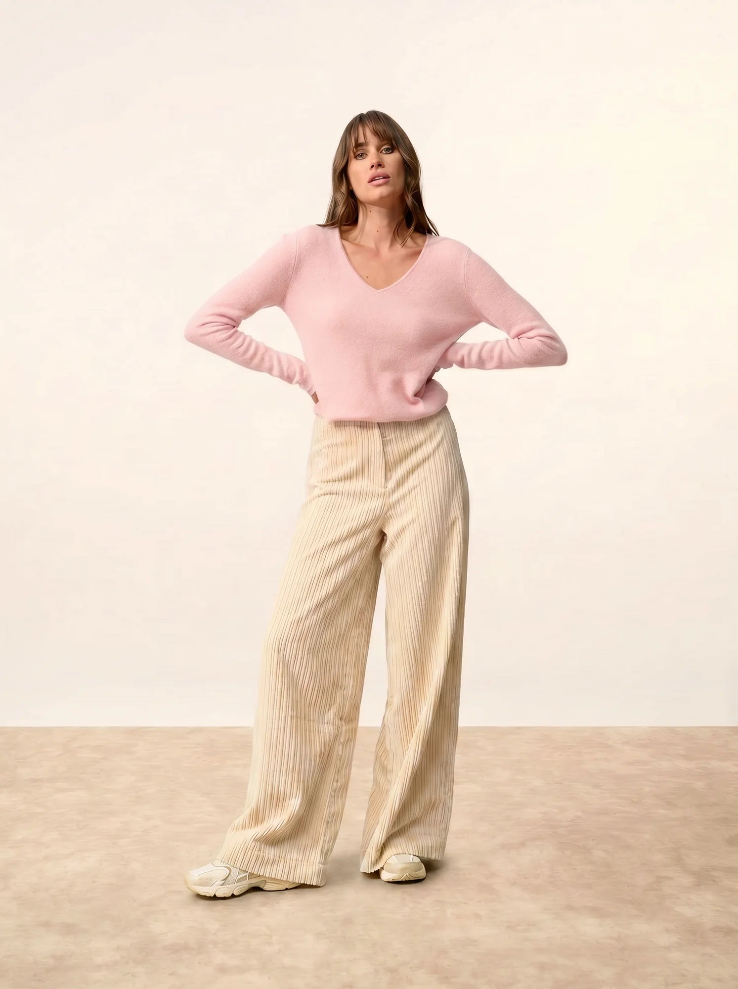 JOAN pullover v-ausschnitt ballerine