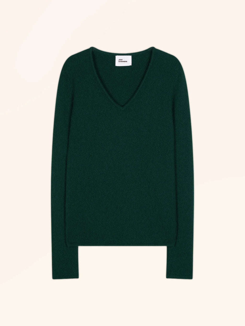 ABBY pullover v-ausschnitt 4-fädig zypresse