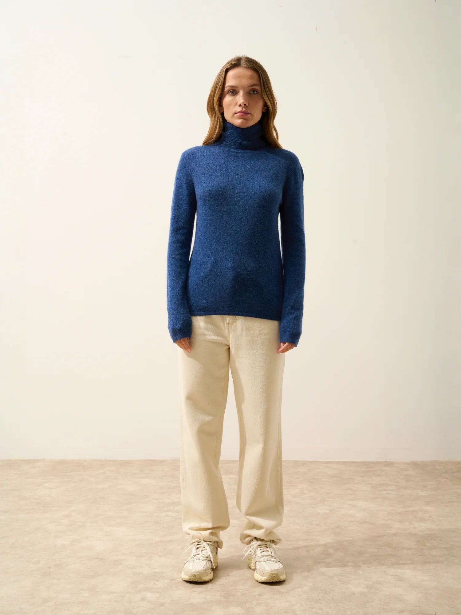 AVA pullover rollkragen océan meliert