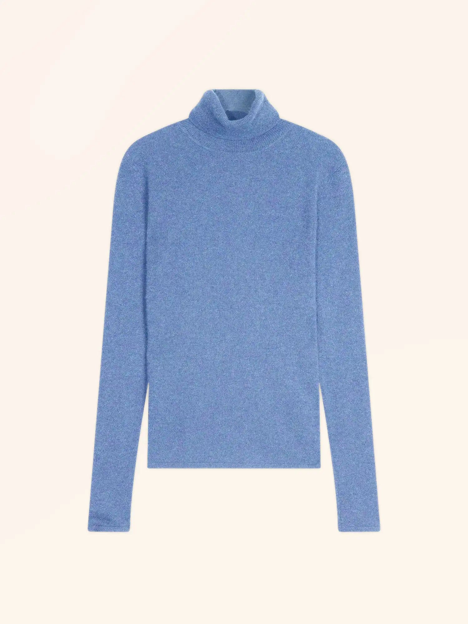 AVA pullover rollkragen himmelblau