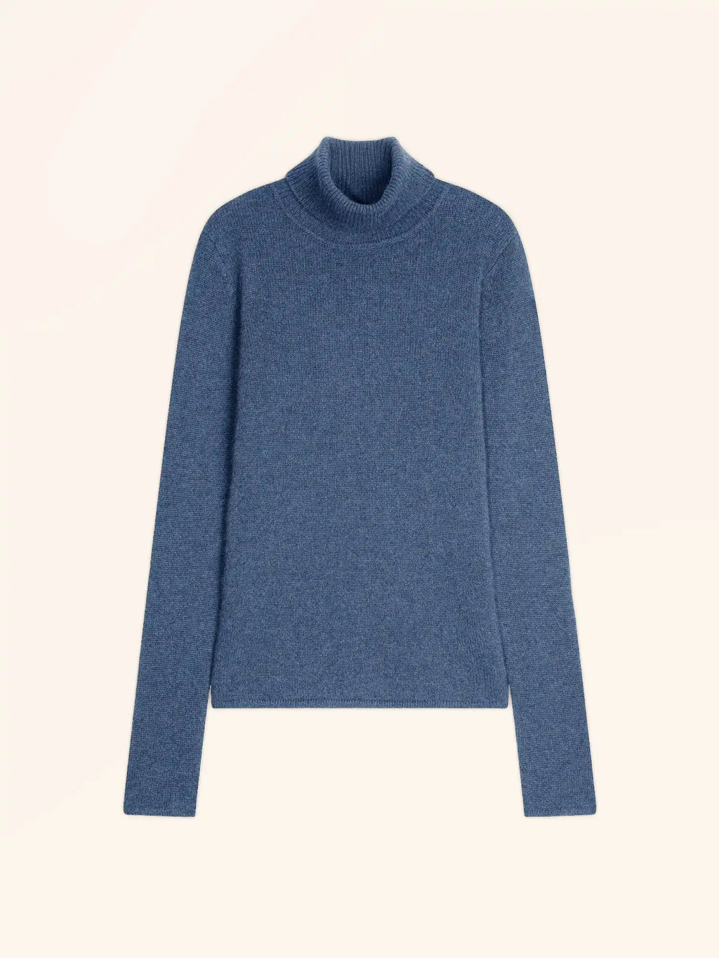 MATT pullover rollkragen 4-fädig blau denim