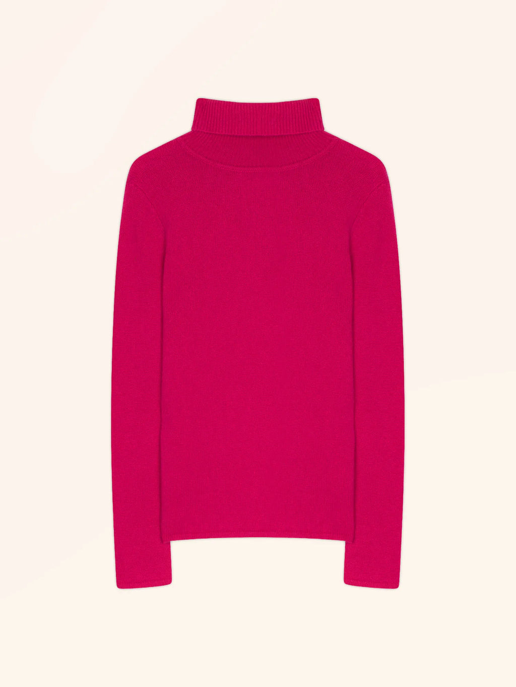 MATT pullover rollkragen 4-fädig fuchsia