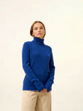 MATT pullover rollkragen 4-fädig ultramarin
