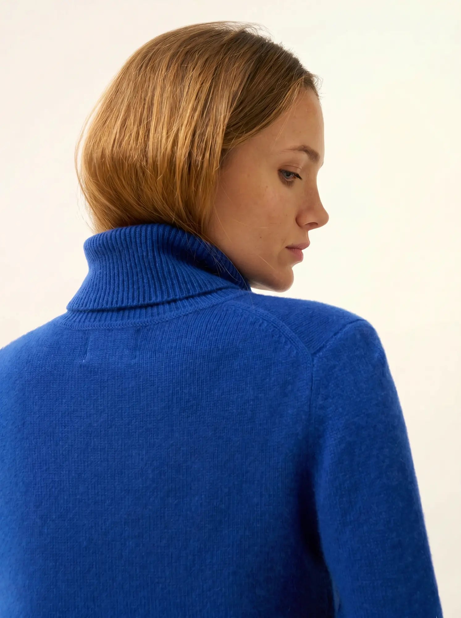 MATT pullover rollkragen 4-fädig ultramarin