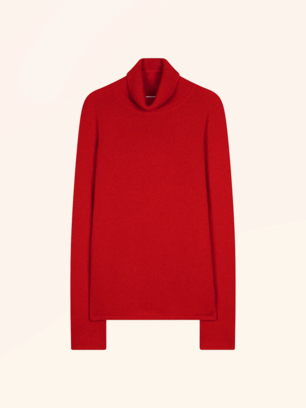 MATT pullover rollkragen 4-fädig rot