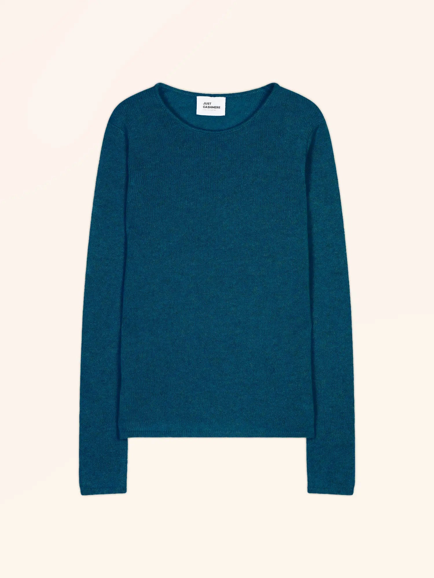 JOYCE pullover rundhalsausschnitt 4-fädig paon