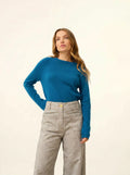 JANE pull col rond paon