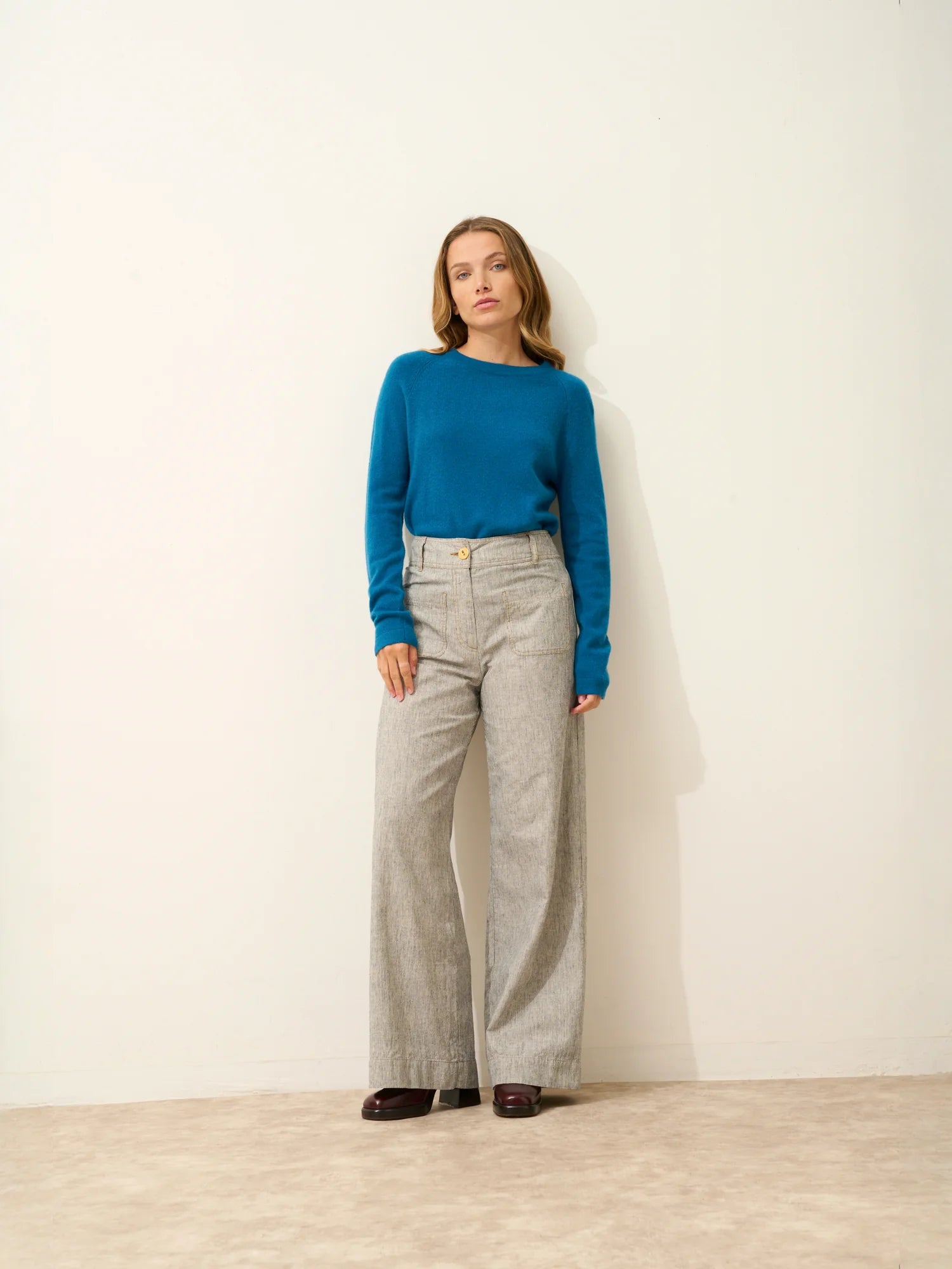 JANE pull col rond paon