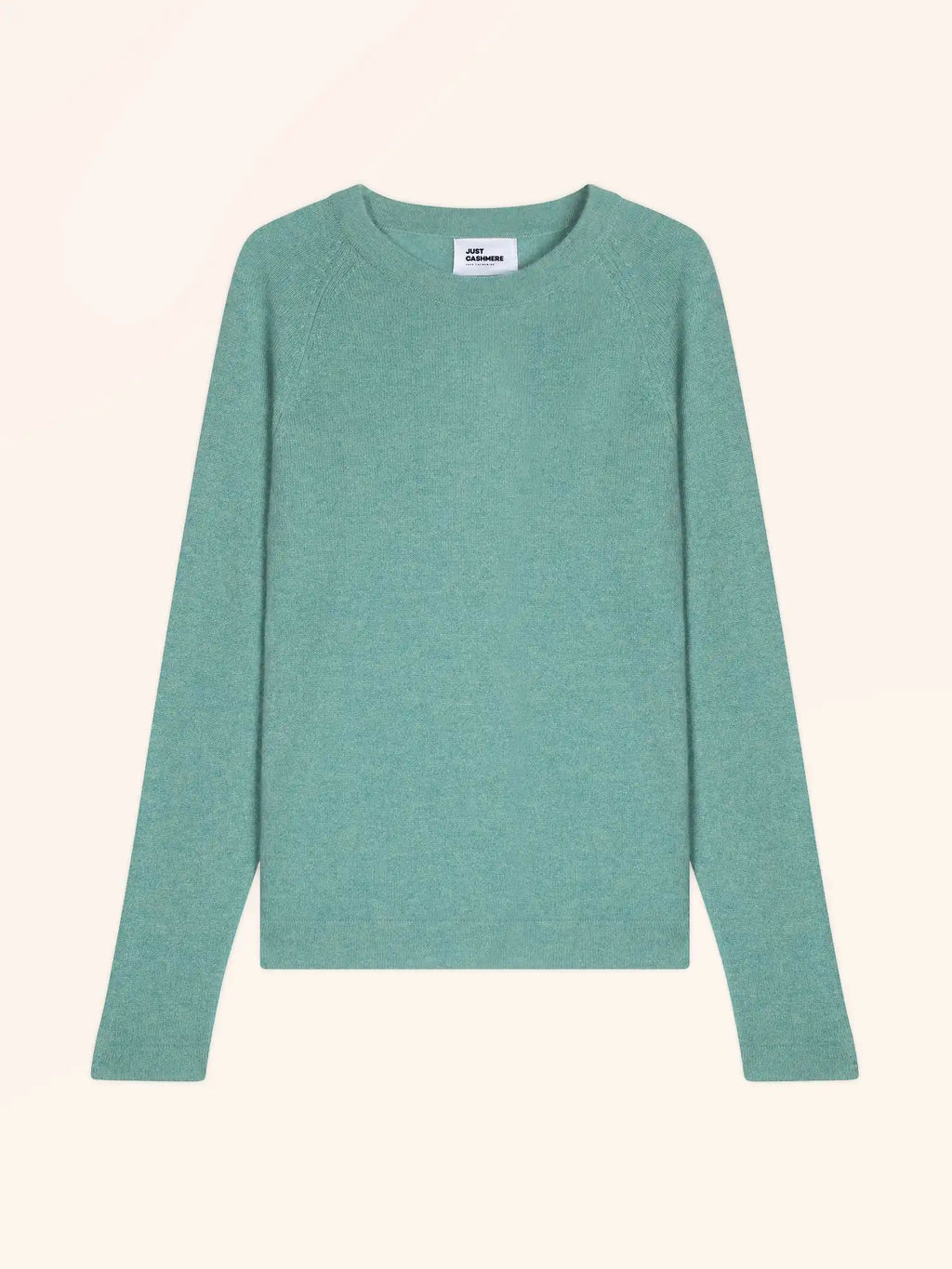 JANE pullover rundhalsausschnitt grün meliert