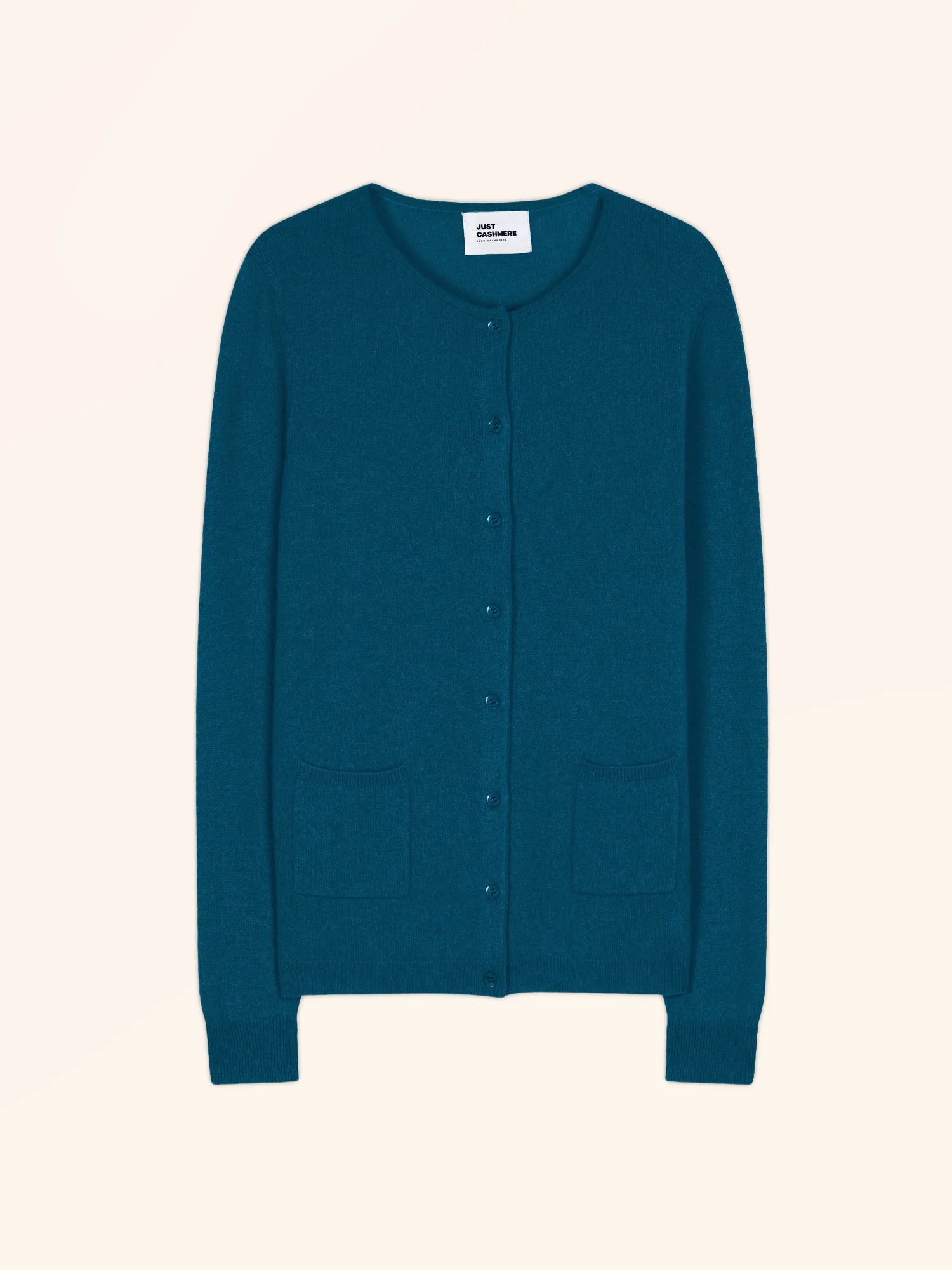 KATHARINE strickjacke rundhalsausschnitt paon