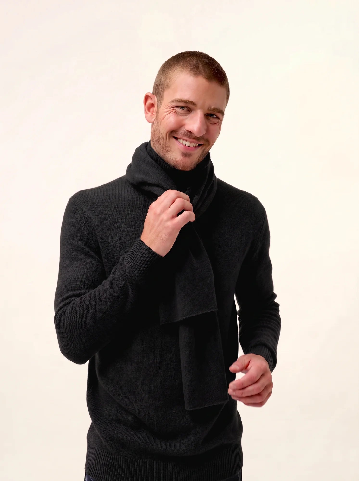 SPENCER schal schwarz