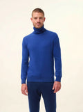 CONNOR pull col roulé outremer