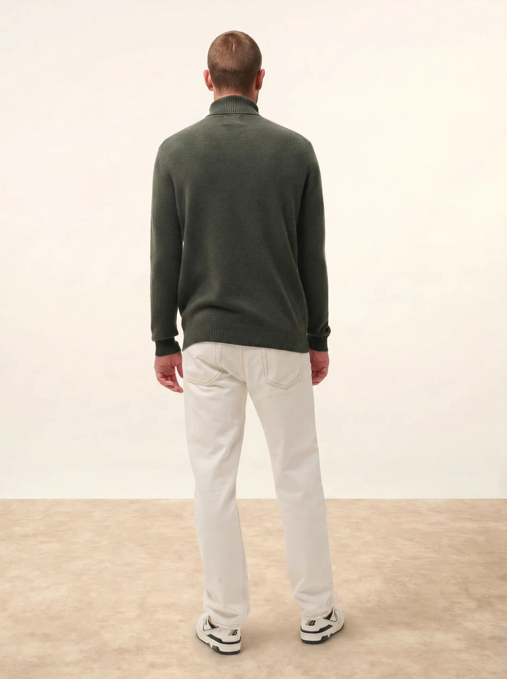 SACHA pullover rollkragen 4-fädig khaki