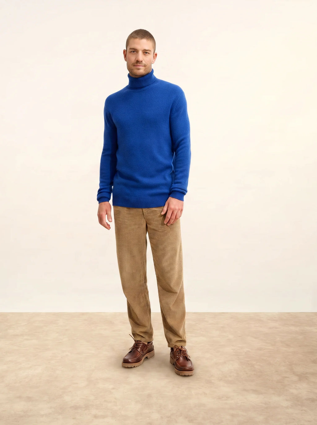 SACHA pullover rollkragen 4-fädig ultramarin