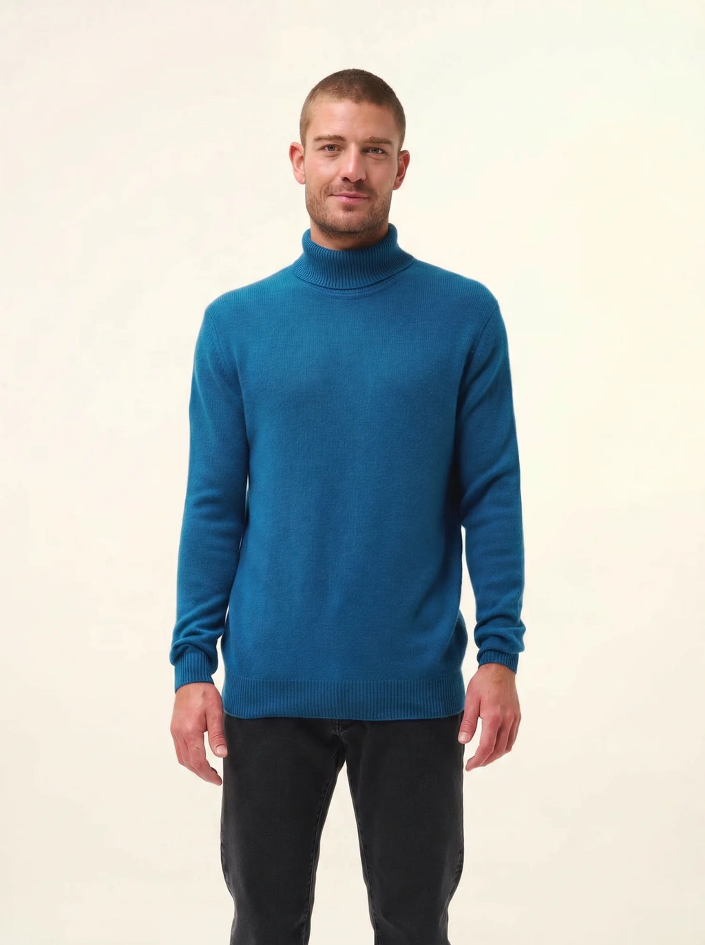 SACHA pullover rollkragen 4-fädig paon