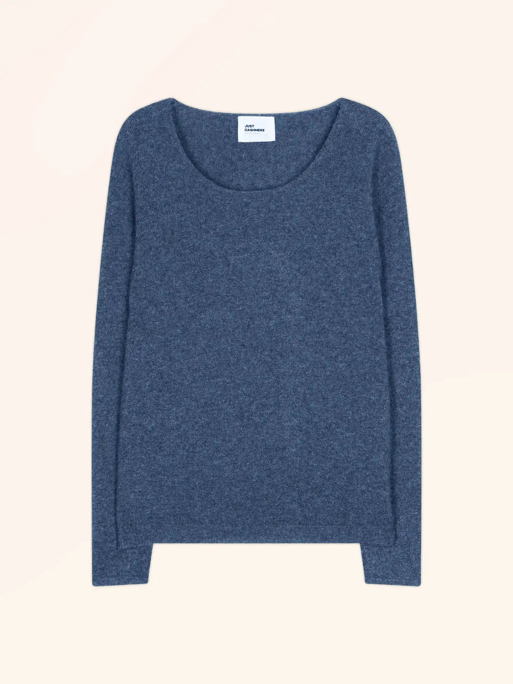 FIONA pullover rundhalsausschnitt blau denim