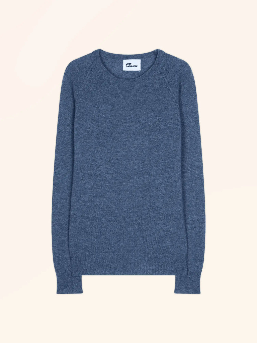 HELEN pullover rundhalsausschnitt blau denim
